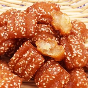 蜜三刀果子老人糕点河南特产小吃零食芝麻果一口酥羊角蜜糖角包邮