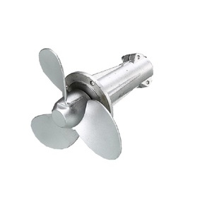 螺旋桨叶片推进器风叶安装在割草机传动工作杆上面的推动划桨