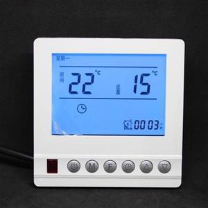 高档水地暖温控器地暖控制温控开关家用恒温水地暖控制面板电热执