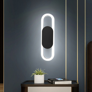 欧普照明卧室床头壁灯创意个性现代简约客厅背景墙灯北欧过道网红