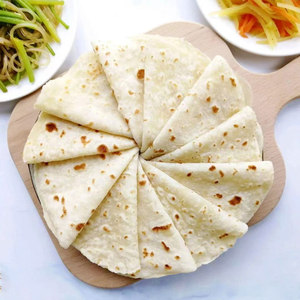 安徽烙馍河南手工单饼卷饼春饼皮薄饼煎饼水洛馍早