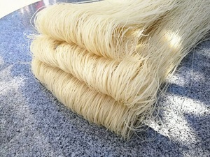 浙江特产台州临海姜汤面海鲜米面干条散装大米粉干3斤包邮方fqon