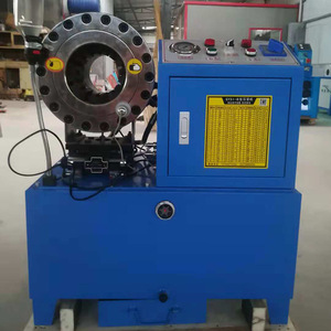 厂家直销电动压管机压头机缩管机钢丝胶管扣压机 液压油管压管机