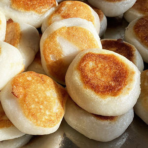 东北小吃粘火勺红小豆馅黏火烧粘豆包