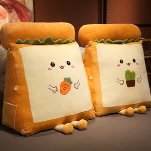 床头三角靠垫大靠背床上舍枕女生靠觉宿抱枕头可拆洗护腰沙发睡垫