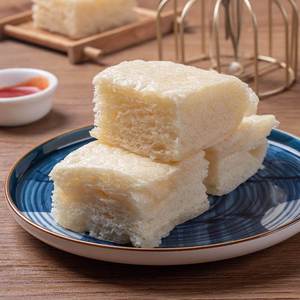 2021新货富春千层油糕2包 扬州特产营养早餐速冻方便速食点心糕点