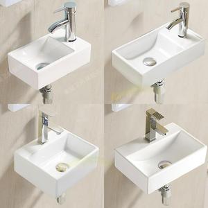 202人付款天猫三角形洗手盆挂壁式小户型超窄微型小型单盆墙角超小