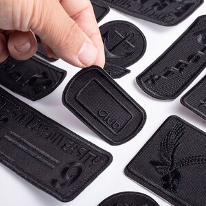 衣服标签布可缝logo校服裤子补丁贴衣物补丁贴衣服洞洞补衣贴破洞