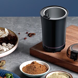 家用咖啡豆研磨机迷你小型手摇咖啡机电动咖啡磨粉机全自动研磨器