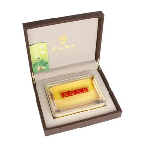 00贺秀999淘宝三七文山特级正品三七粉旗舰店云南正宗田七花礼盒