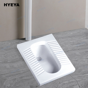 HYEYA和雅陶瓷蹲便器卫生间防臭大便器便盆厕所蹲坑式便池蹲式