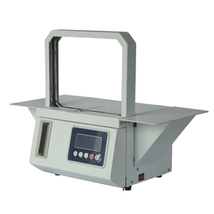 h小型全自动束带机捆扎机蔬菜打包c机捆绑机超市打捆机opp纸盒蔬