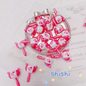 诗诗家正版散货盲盒配件劳拉的粉色小锤子diy手机壳配件素材