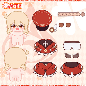 馒头社原神可莉嘟嘟可周边2w0厘米棉花娃娃抱枕换装玩偶公仔礼物m