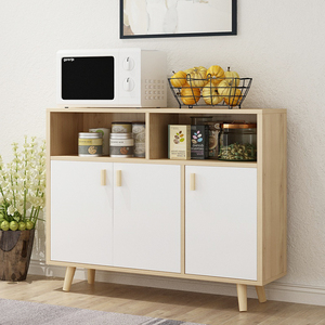 ikea/宜家简约现代餐边柜酒柜家用厨房储物柜子餐厅多功能收纳柜