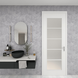 新品邦橡木实木门卫生间白色防腐c环保烤漆门厕所门欧美式房定制