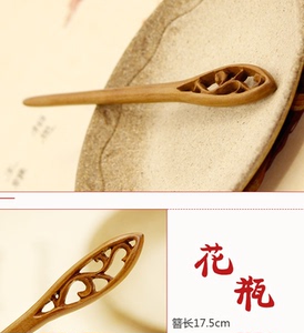 自制桃木发簪手工diy材料包原木头棍子发簪子木簪古风盘发簪工具