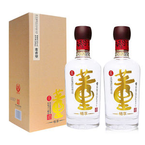 000人付款淘宝董酒畅享版54度董香型 500ml *6瓶装整箱 送礼请客 收藏