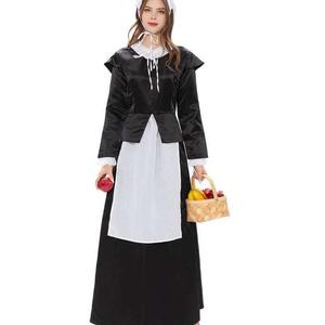 万圣节cos角色扮演欧洲庄园女仆装啤酒服花园菲佣长裙演出衣服装