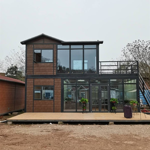 轻钢别墅集成房屋金属板结构住人小房子活动房天津自建房岗亭门卫