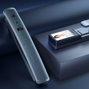 小米米家全自动指纹锁家用防盗门电子密码智能锁带监视摄影镜头十