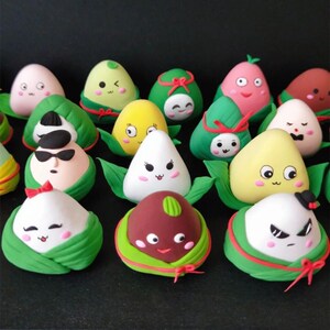 幼儿园传统节日美食儿童diy端午节粽子手工材料包超轻粘土黏彩泥