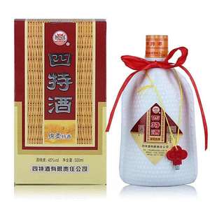 q四特酒驻马店四号45度500ml绵柔特香型白酒口粮酒