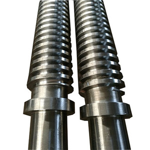 厂家直销三角螺纹丝杠45#钢不锈钢丝杆精加工生产梯形矩形螺纹杆