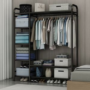 衣柜挂衣服多可以挂很多的简易省空间出租屋改造小家具宿舍女生