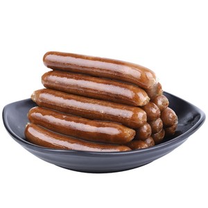 批发黑鸭肠50根3.8斤台湾风味烤香肠手抓饼火腿肠烧烤肠台式热狗