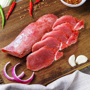 牧育康黑猪肉小里脊350g新鲜生猪肉生鲜冷冻外脊肉纯瘦肉烤肉食材