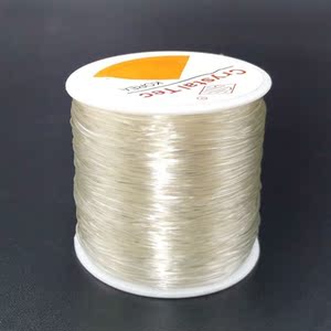 进口水晶线弹力线文玩星月菩提diy佛珠手串手链穿珠绳松紧圆型线