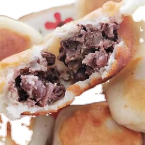 雨乐农品 丹东宽甸特色小吃粘豆包自制粘红豆包2斤/袋包邮3天发货