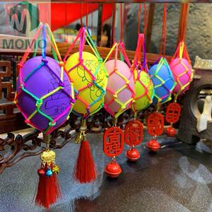 斗蛋袋送小孩亲子动鸡鸭鹅蛋保护套卡通护蛋兜斗蛋网蛋套鸡蛋袋