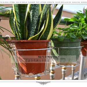 挂篮架花篮阳台栏杆不锈钢花架栏杆阳台欧式悬挂简约悬挂式架室内