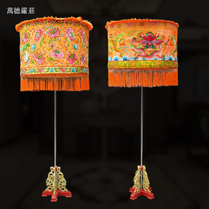 00同款货源工厂营销点淘宝佛家道家宝盖伞一米宝盖宝伞黄龙伞华盖