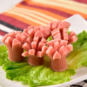 anjoy/安井开花肠3斤装麻辣烫串串香速冻丸子冒菜食材火锅半成品