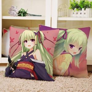 千恋万花 丛雨 动漫定制抱枕方形靠垫可爱床上沙发坐垫二次元周边