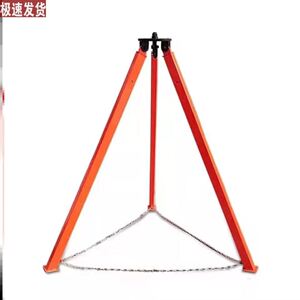 钢丝绳2吨起重架吊葫芦小型定制升降机龙门屋顶立柱手拉葫芦支架