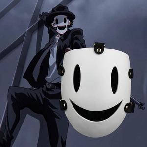 日本动漫天空侵犯高层入侵cosplay狙击手面具led发光游戏杀手面罩