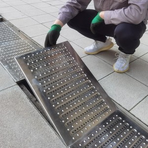 不锈钢地沟盖板食堂排水沟盖板厨房下水道篦子雨水格栅板水槽盖板