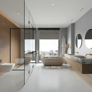 马可波罗米兰微水泥瓷砖600x1200地砖客厅柔光防滑地板砖750x1500