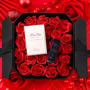 法国dior迪奥香水花漾小姐999滋润哑光520大牌567口红情人节礼物