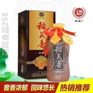 优稻花香窖藏五年42度白酒6瓶每箱礼品装