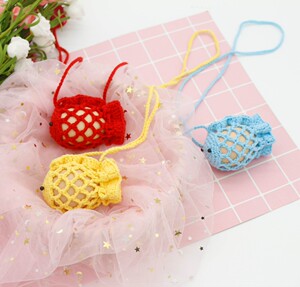 立夏小鱼蛋网端午节手创diy鸡鸭蛋袋护蛋神器蛋兜蛋包成品蛋套笼