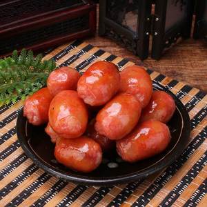 800人付款淘宝源香台湾一口肠正宗台式热狗肠火山石原味烤肠2kg约120