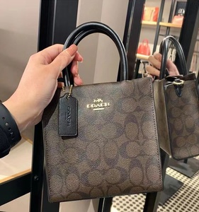 美国直购coach/蔻驰女包琴谱包cally小方包单肩斜挎手提托特包