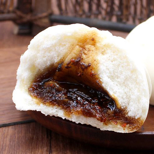 白水洋板油馒头黄岩特产纯手工包子营养早餐板油红糖包馒头20个装