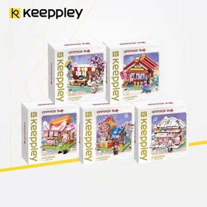 keeppley阴阳师系列美食祭日式和风街景积木拼装玩具模型生日礼物