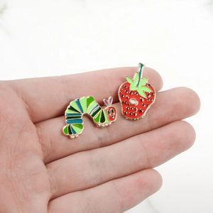 Hungry Caterpillars Story Book Strawberry Catroon pins Fruit